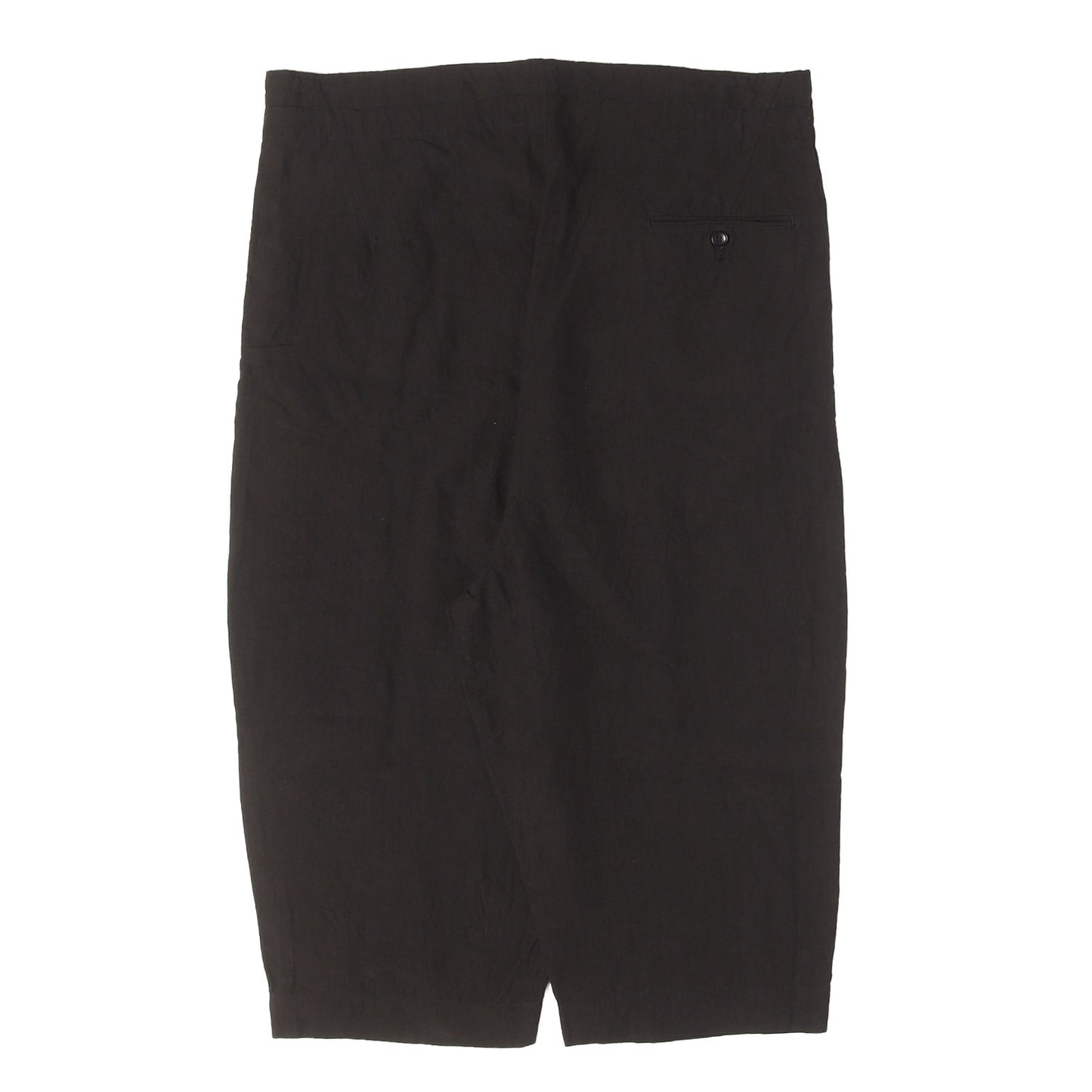25SS リネンポプリン ワイド クロップドパンツ (Linen Poplin Cropped Wide Pants)