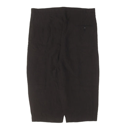 25SS リネンポプリン ワイド クロップドパンツ (Linen Poplin Cropped Wide Pants)