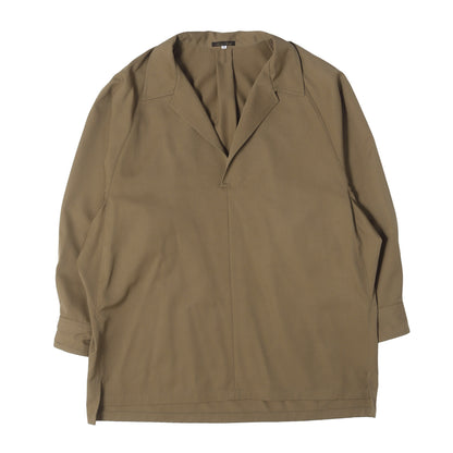 22AW ウール スキッパーシャツ