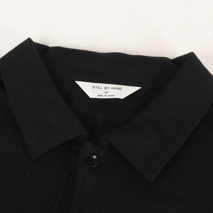 25SS ロングスリーブ メッシュ ピケポロシャツ (LONG SLEEVE POLO)