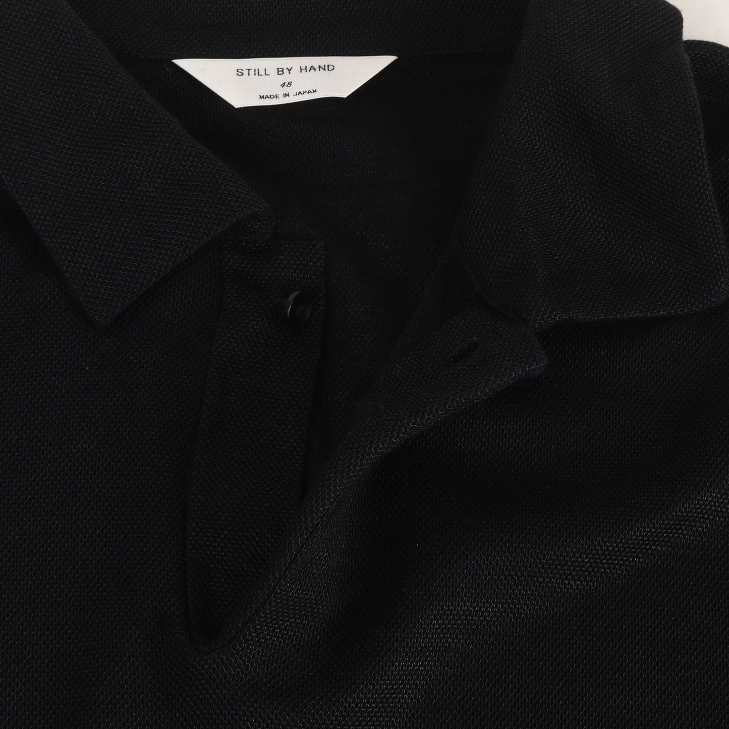 25SS ロングスリーブ メッシュ ピケポロシャツ (LONG SLEEVE POLO)