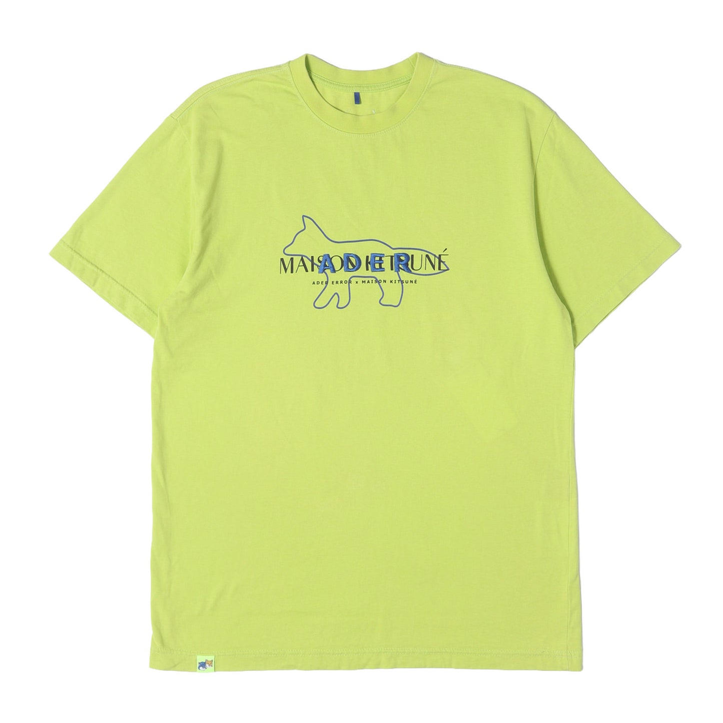 × Adererror コラボレーション ロゴ Tシャツ (A KITSUNE LAY T-SHIRT)