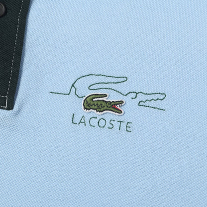23SS カラー配色切り替え ピケポロシャツ / MADE IN FRANCE