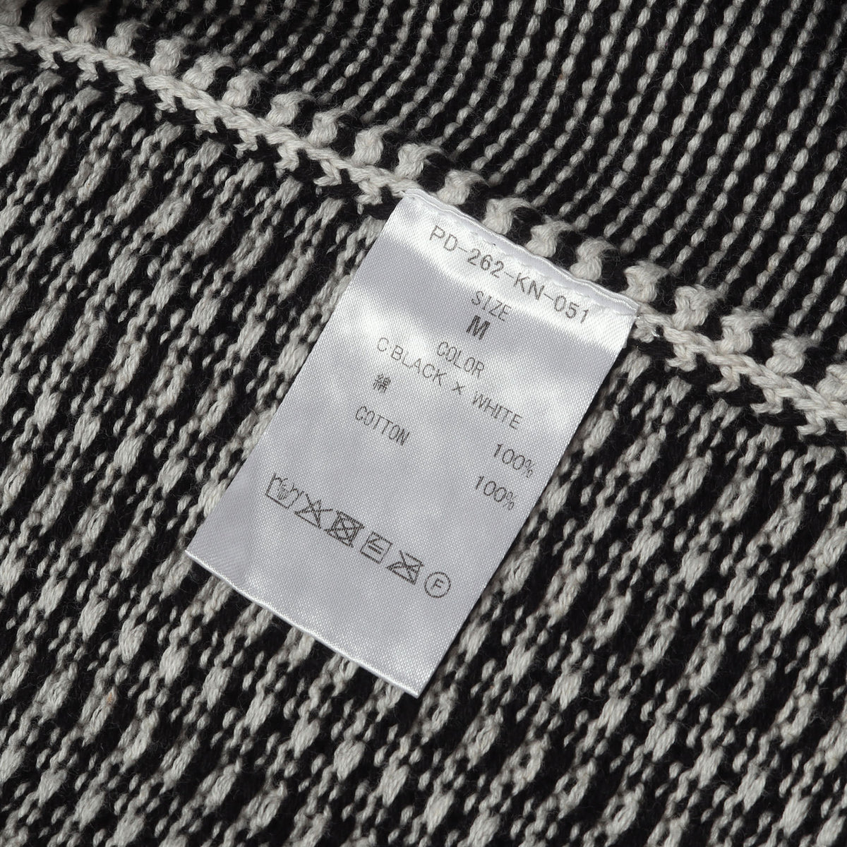 26AW パネル切替 コットンニット シャツジャケット (MULTI KNIT SHIRT JACKET)
