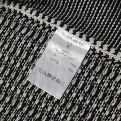 26AW パネル切替 コットンニット シャツジャケット (MULTI KNIT SHIRT JACKET)