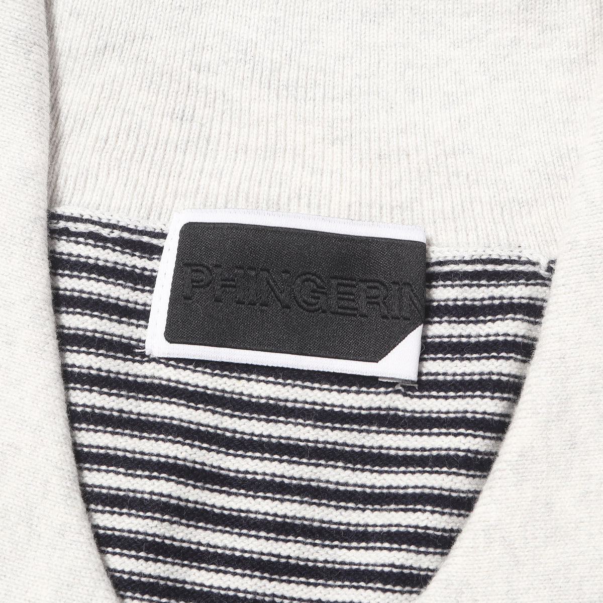 26AW ボーダージャガード カシミア混コットン ニット シャツ カーディガン (STRIPE KNIT SHIRT)