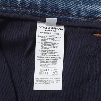 21SS ブリーチ加工 ストレッチデニム スキニーパンツ