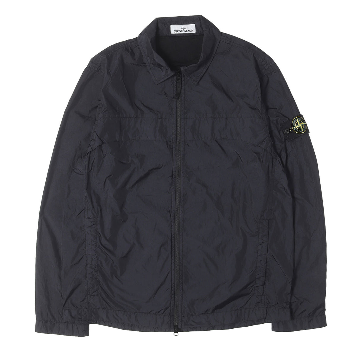 24SS ガーメントダイ メタルナイロン シャツ ジャケット (Garment Dyed Crinkle Reps R-NY Overshirt)