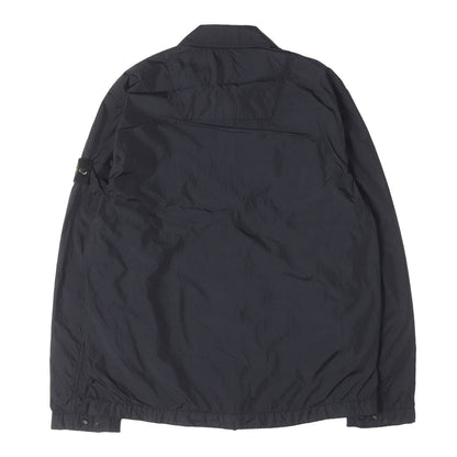 24SS ガーメントダイ メタルナイロン シャツ ジャケット (Garment Dyed Crinkle Reps R-NY Overshirt)