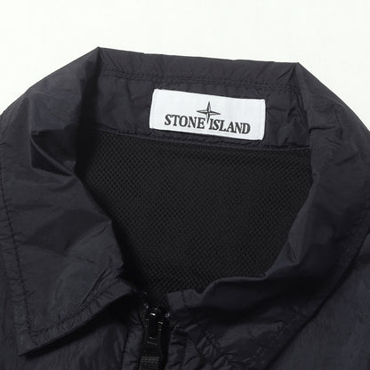 24SS ガーメントダイ メタルナイロン シャツ ジャケット (Garment Dyed Crinkle Reps R-NY Overshirt)