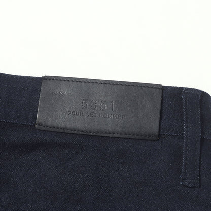 23SS ワンタック スラックス デニム パンツ