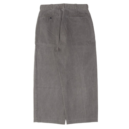 24AW 製品染め ギャバ トラウザーズ パンツ (U.S.ARMY CHINO TROUSERS)