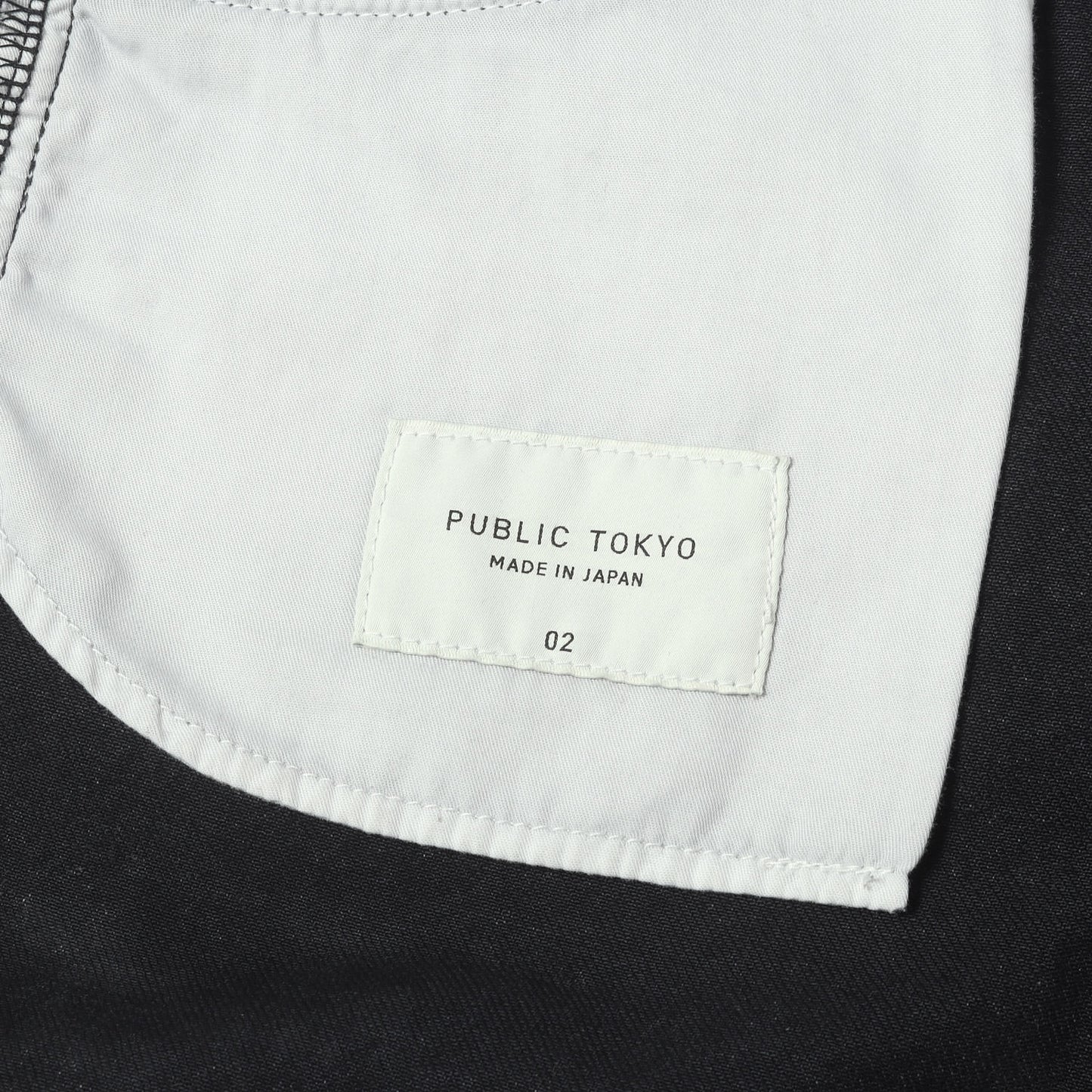 24SS PUBLIC DENIM リラックスワイド デニムパンツ