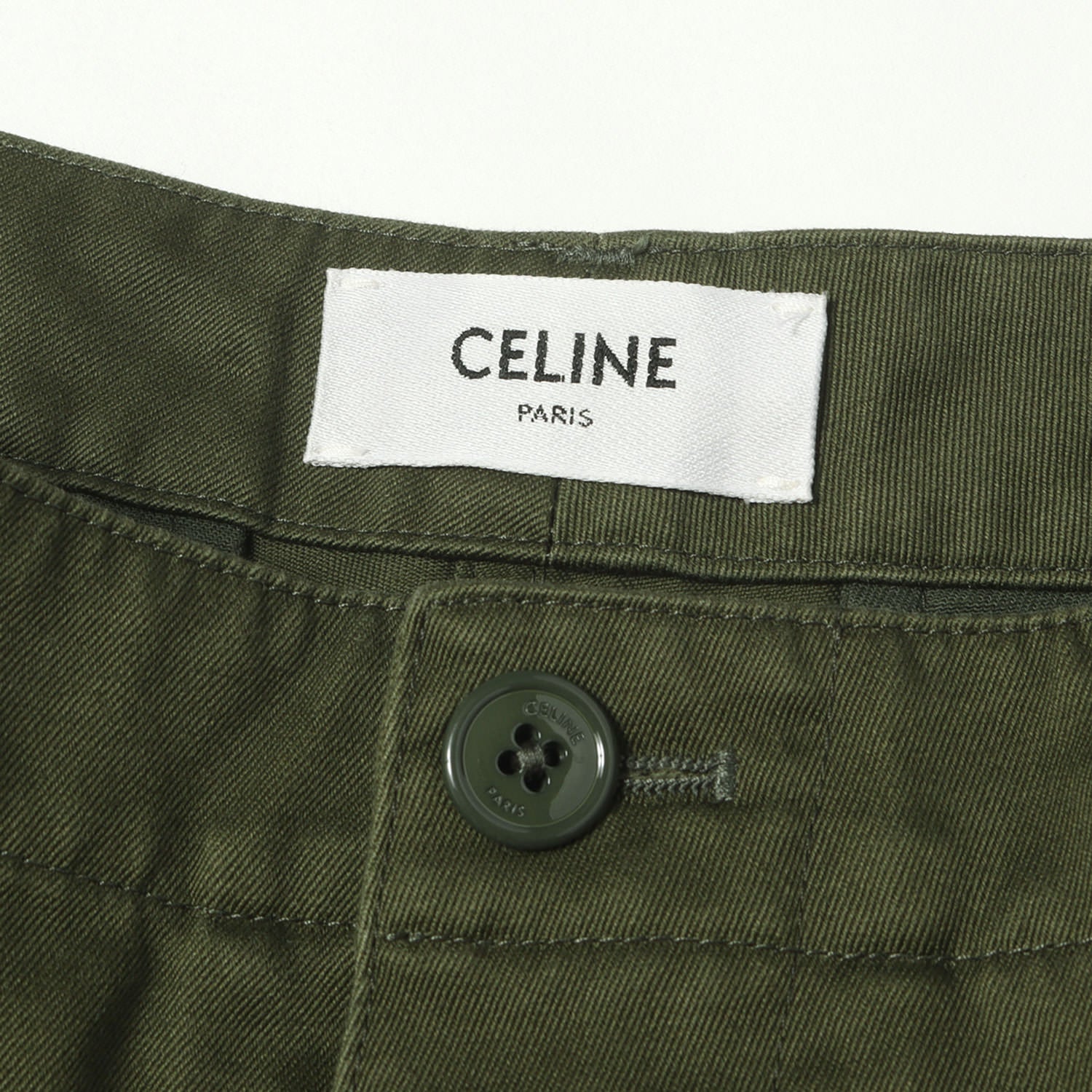 CELINE (セリーヌ) 23AW カットオフ ボンテージ ミリタリー ショート