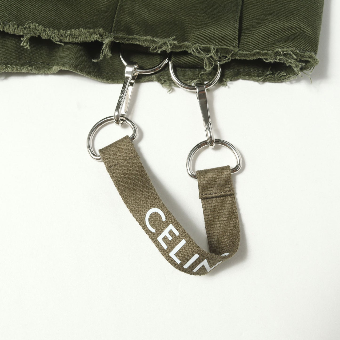 23AW カットオフ ボンテージ ミリタリー ショートパンツ (CUTOFF BONDAGE SHORTS IN COTTON)