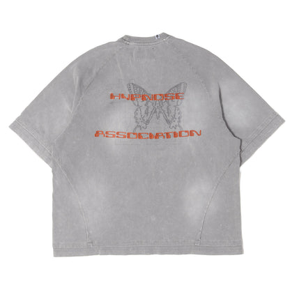 25SS × Hypnose Association ガーメントダイ グラフィック ロゴ 刺繍 Tシャツ (WING LOGO TEE)
