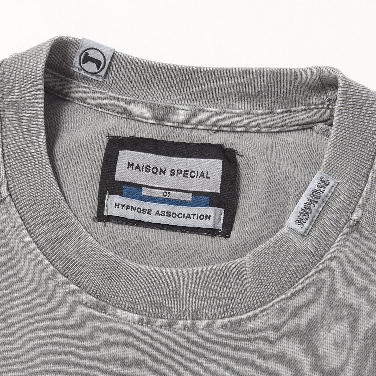 25SS × Hypnose Association ガーメントダイ グラフィック ロゴ 刺繍 Tシャツ (WING LOGO TEE)