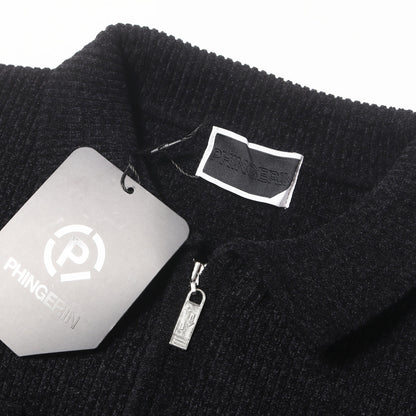 26AW コーデュロイ ニット ジップブルゾン (CORDY KNIT JACKET)