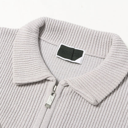 26AW コーデュロイ ニット ジップブルゾン (CORDY KNIT JACKET)