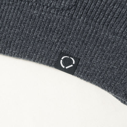 26SS ワイドボーダー コーデュロイ ニット ジップパーカー (CORDY KNIT ZIP HOODIE STRIPE)
