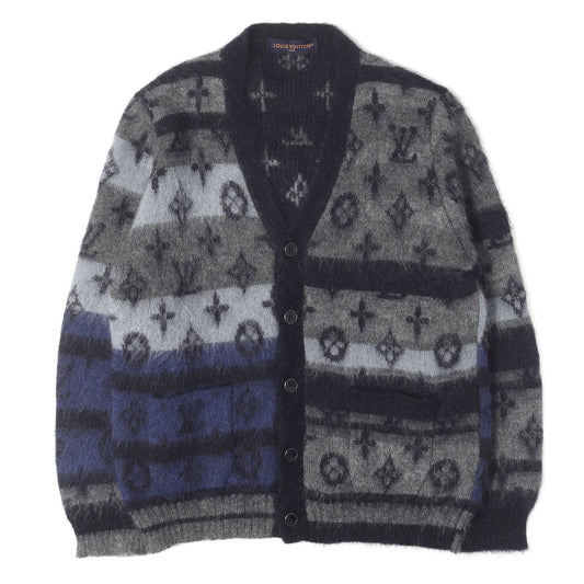 26SS モノグラム モヘアニット カーディガン (Monogram Mohair Cardigan)