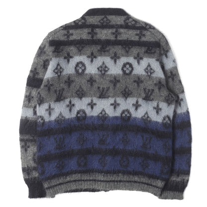26SS モノグラム モヘアニット カーディガン (Monogram Mohair Cardigan)