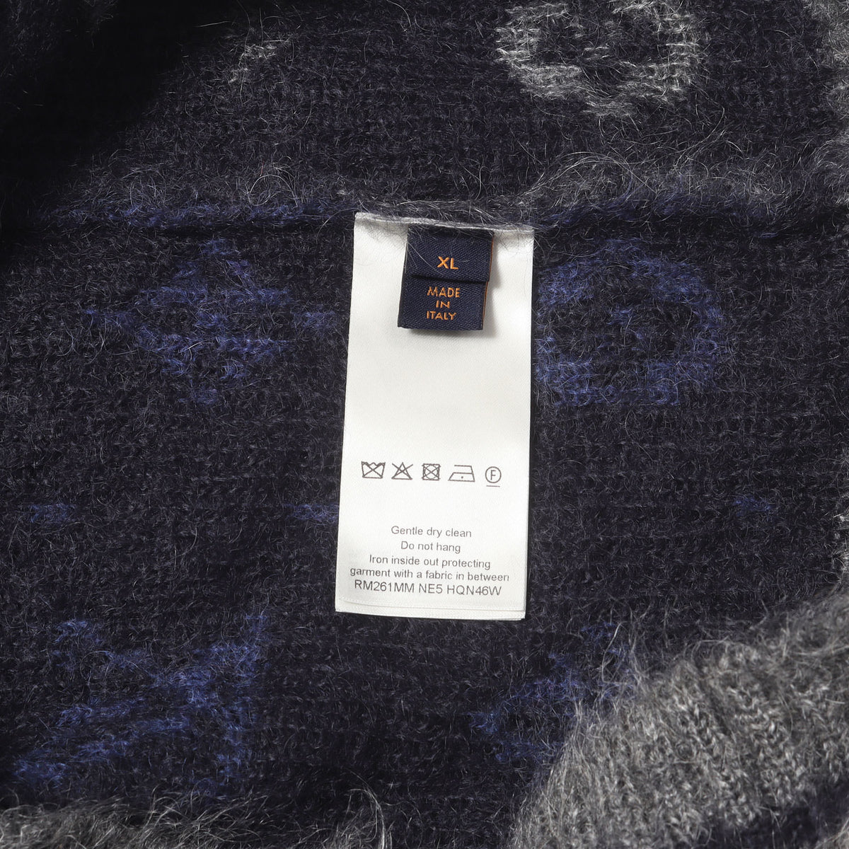 26SS モノグラム モヘアニット カーディガン (Monogram Mohair Cardigan)
