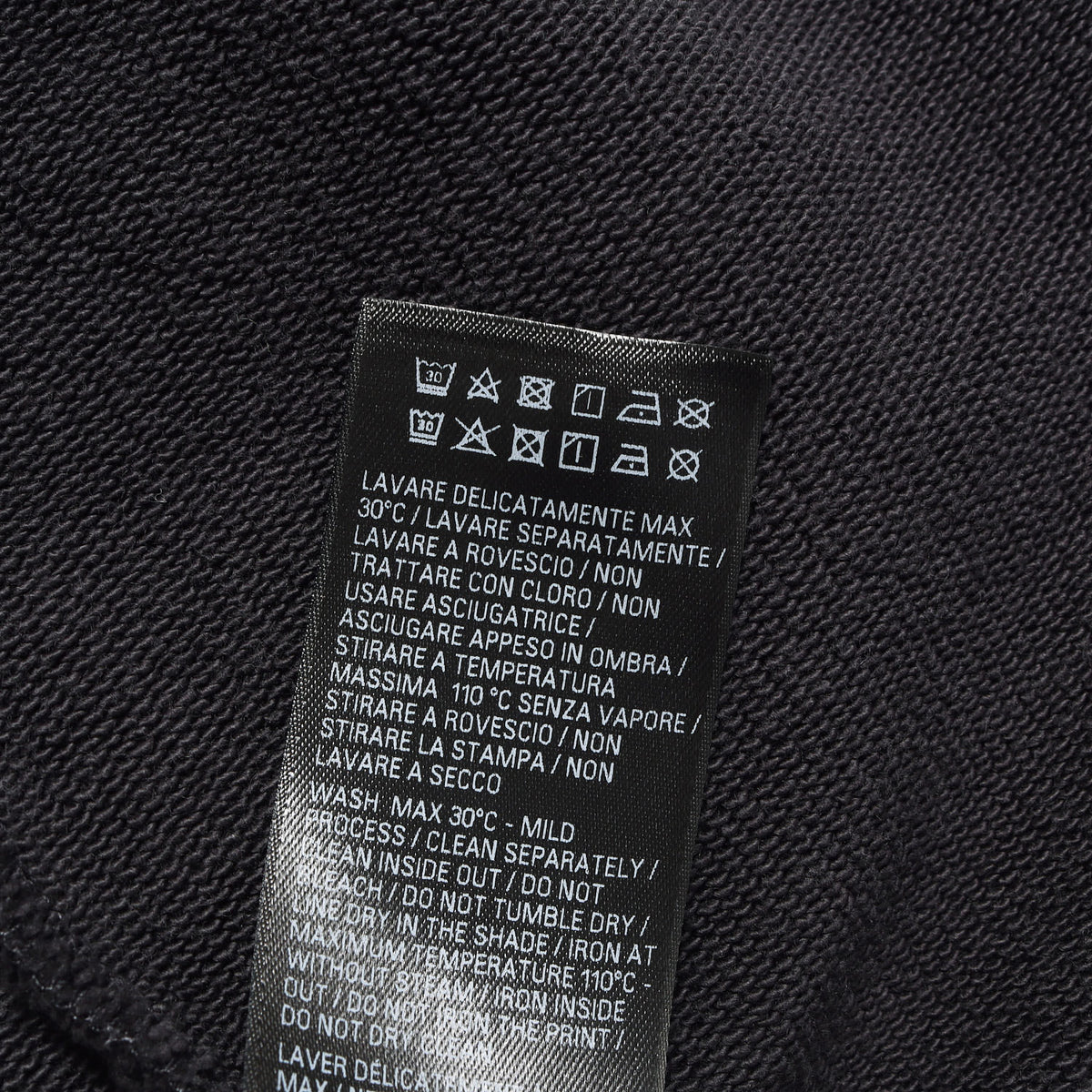 25SS ロゴ スウェット パーカー (Optical hoodie Large Fit Hoodie)