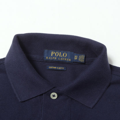 現行タグ ビッグポニー ピケポロシャツ / CUSTOM SLIM FIT