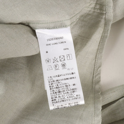 22SS × Frank & Eileen Rロゴ刺繍 リネン シャツ (RHC LUKE / LINEN)