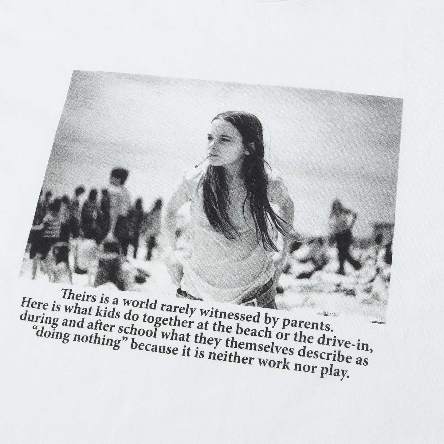 26SS × Stie-lo × Joseph Szabo フォトプリント Tシャツ (Priscilla 1969 Crewneck Short Sleevve T-shirt)