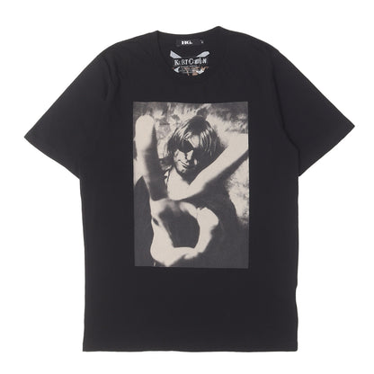 00s × NIRVANA CURT COBAIN フォトグラフィック ロゴ Tシャツ