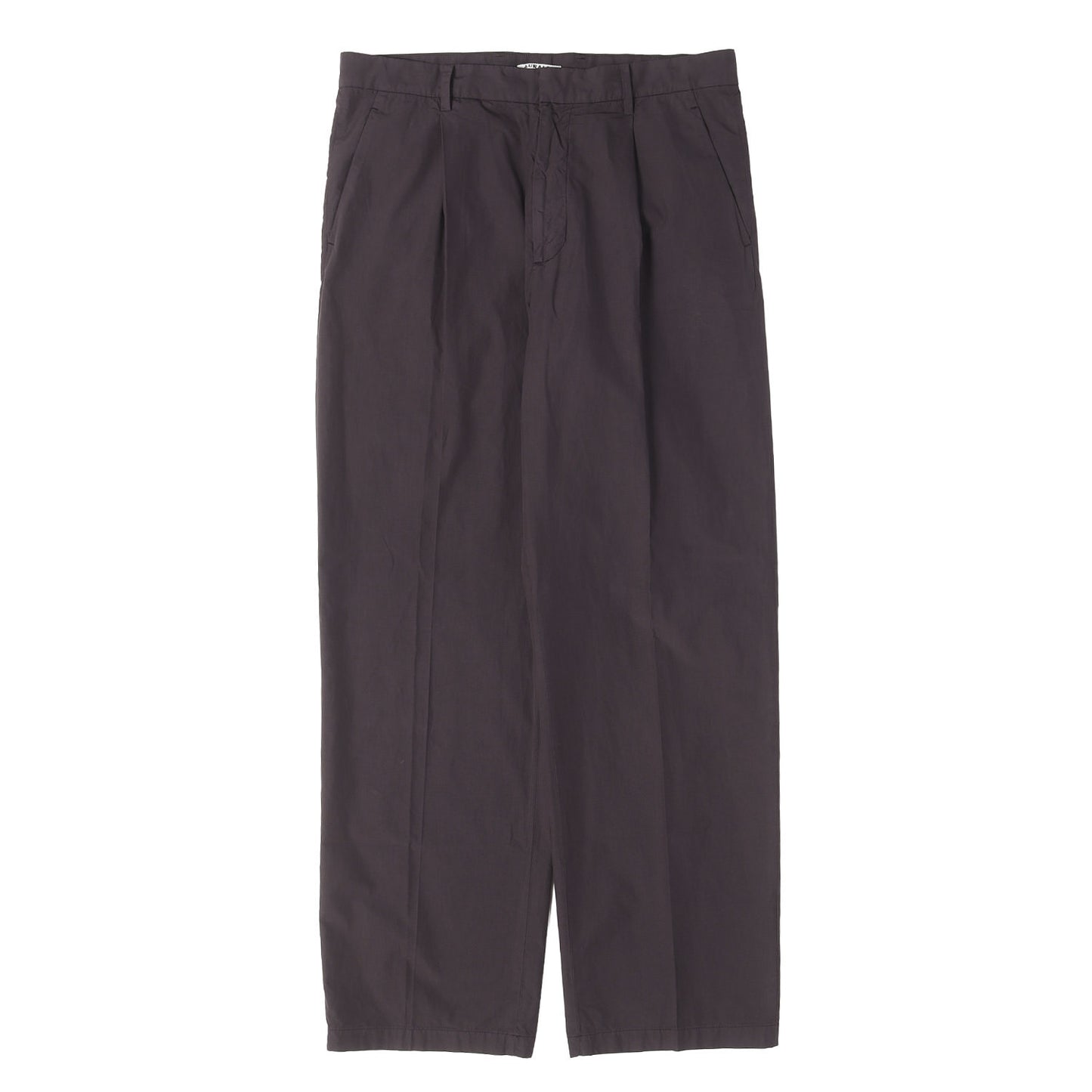 26SS ガーメントダイ加工 スラックスパンツ (GARMENT-DYED FINX SHUTTLE WEATHER ONE-TUCK SLACKS)