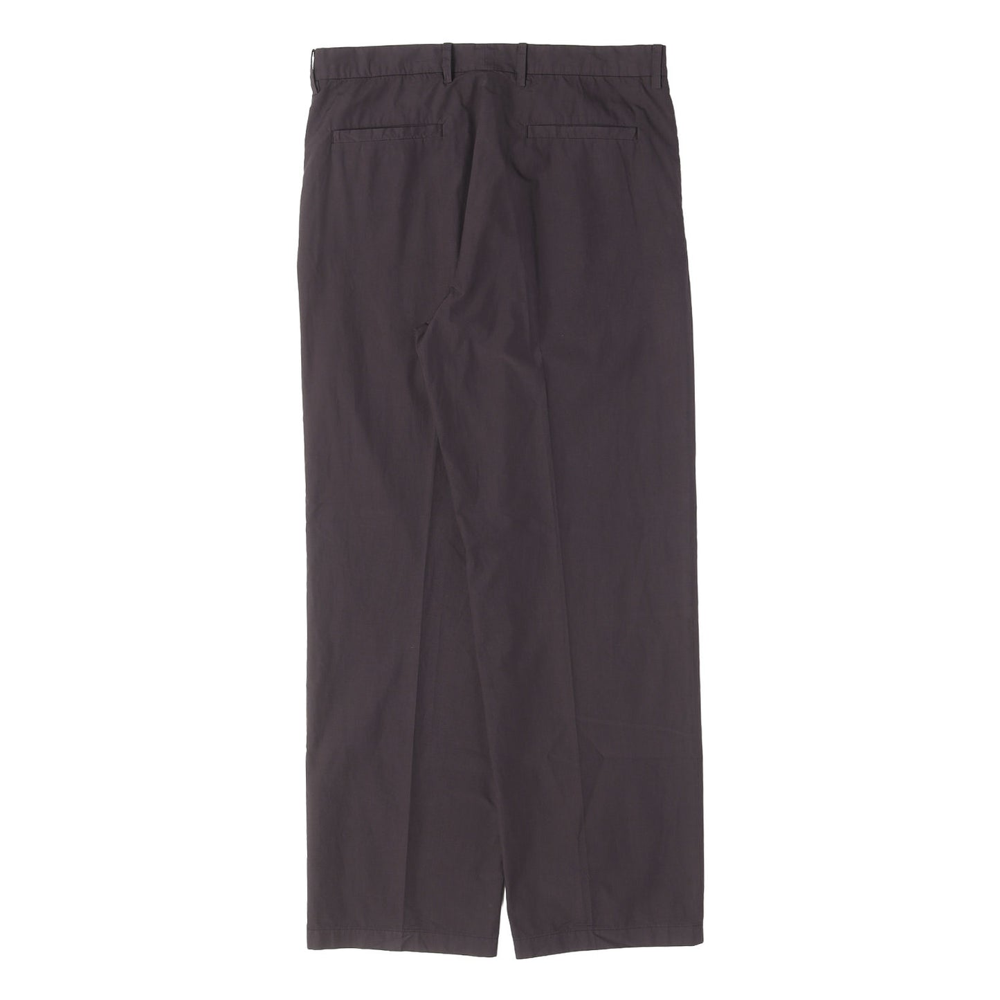 26SS ガーメントダイ加工 スラックスパンツ (GARMENT-DYED FINX SHUTTLE WEATHER ONE-TUCK SLACKS)