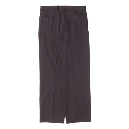 26SS ガーメントダイ加工 スラックスパンツ (GARMENT-DYED FINX SHUTTLE WEATHER ONE-TUCK SLACKS)