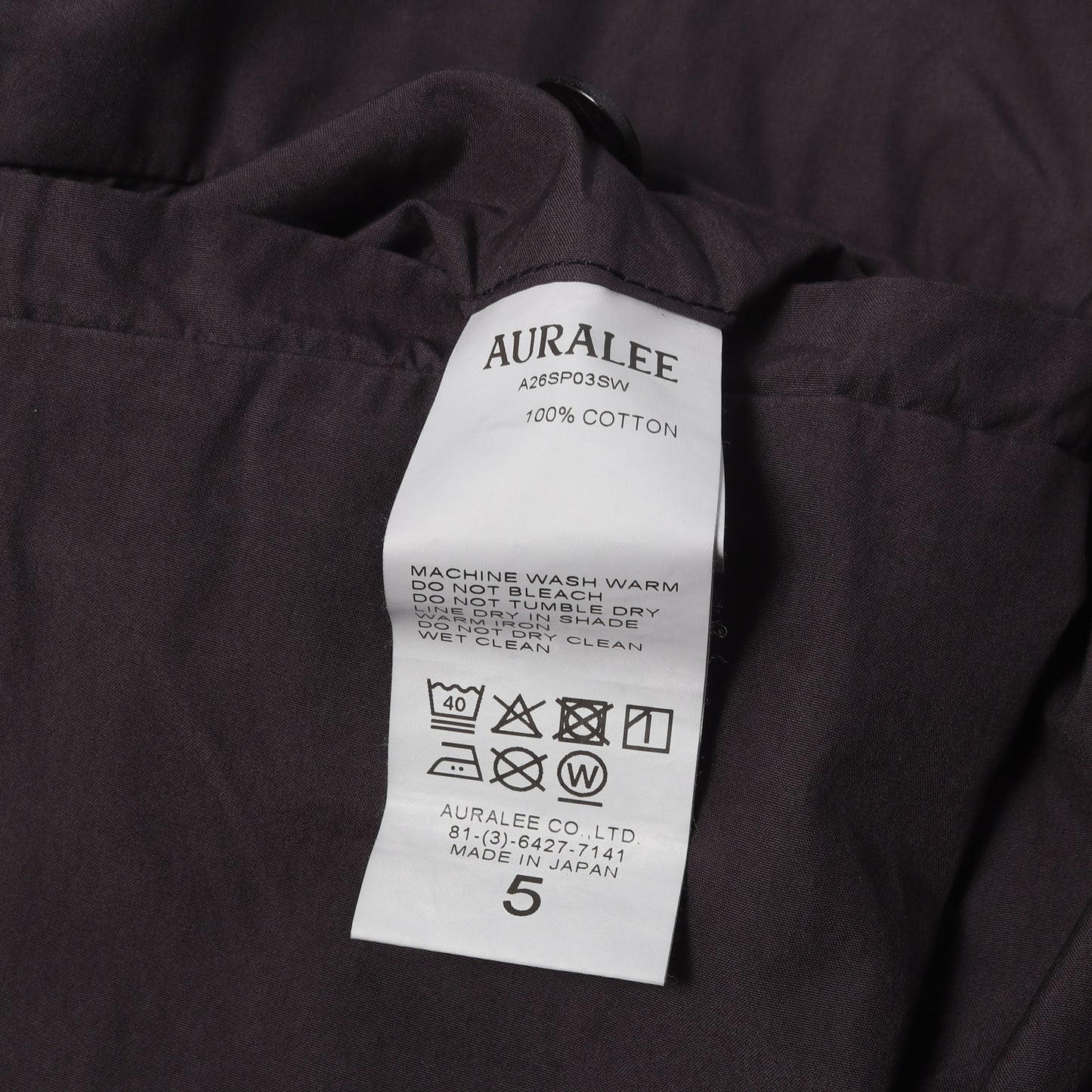 26SS ガーメントダイ加工 スラックスパンツ (GARMENT-DYED FINX SHUTTLE WEATHER ONE-TUCK SLACKS)