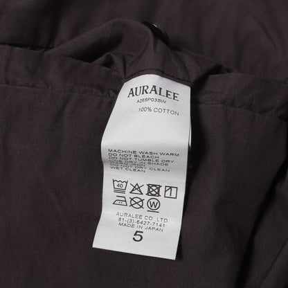 26SS ガーメントダイ加工 スラックスパンツ (GARMENT-DYED FINX SHUTTLE WEATHER ONE-TUCK SLACKS)