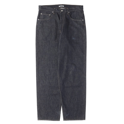 23AW ハードツイスト デニム ワイドパンツ (HARD TWIST DENIM WIDE PANTS)