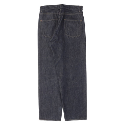 23AW ハードツイスト デニム ワイドパンツ (HARD TWIST DENIM WIDE PANTS)