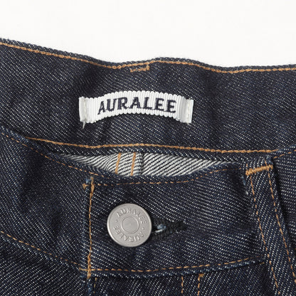 23AW ハードツイスト デニム ワイドパンツ (HARD TWIST DENIM WIDE PANTS)