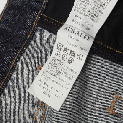 23AW ハードツイスト デニム ワイドパンツ (HARD TWIST DENIM WIDE PANTS)