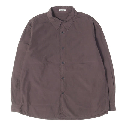 26SS ガーメントダイ ウェザークロス シャツ (GARMENT-DYED FINX SHUTTLE WEATHER SHIR)