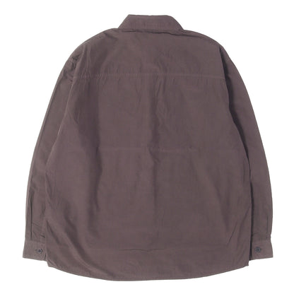 26SS ガーメントダイ ウェザークロス シャツ (GARMENT-DYED FINX SHUTTLE WEATHER SHIR)