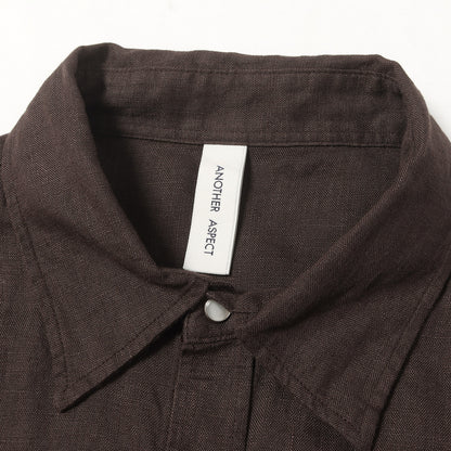 22SS リネン ウエスタンシャツ (ANOTHER Shirt 5.0)