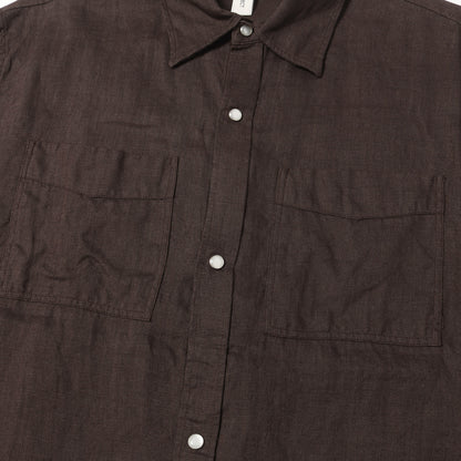 22SS リネン ウエスタンシャツ (ANOTHER Shirt 5.0)