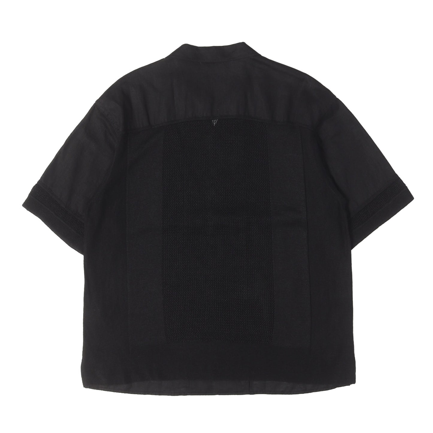 26SS リネンメッシュ オープンカラー 半袖 シャツ (LINEN MESH OPEN COLLAR SHIRT)
