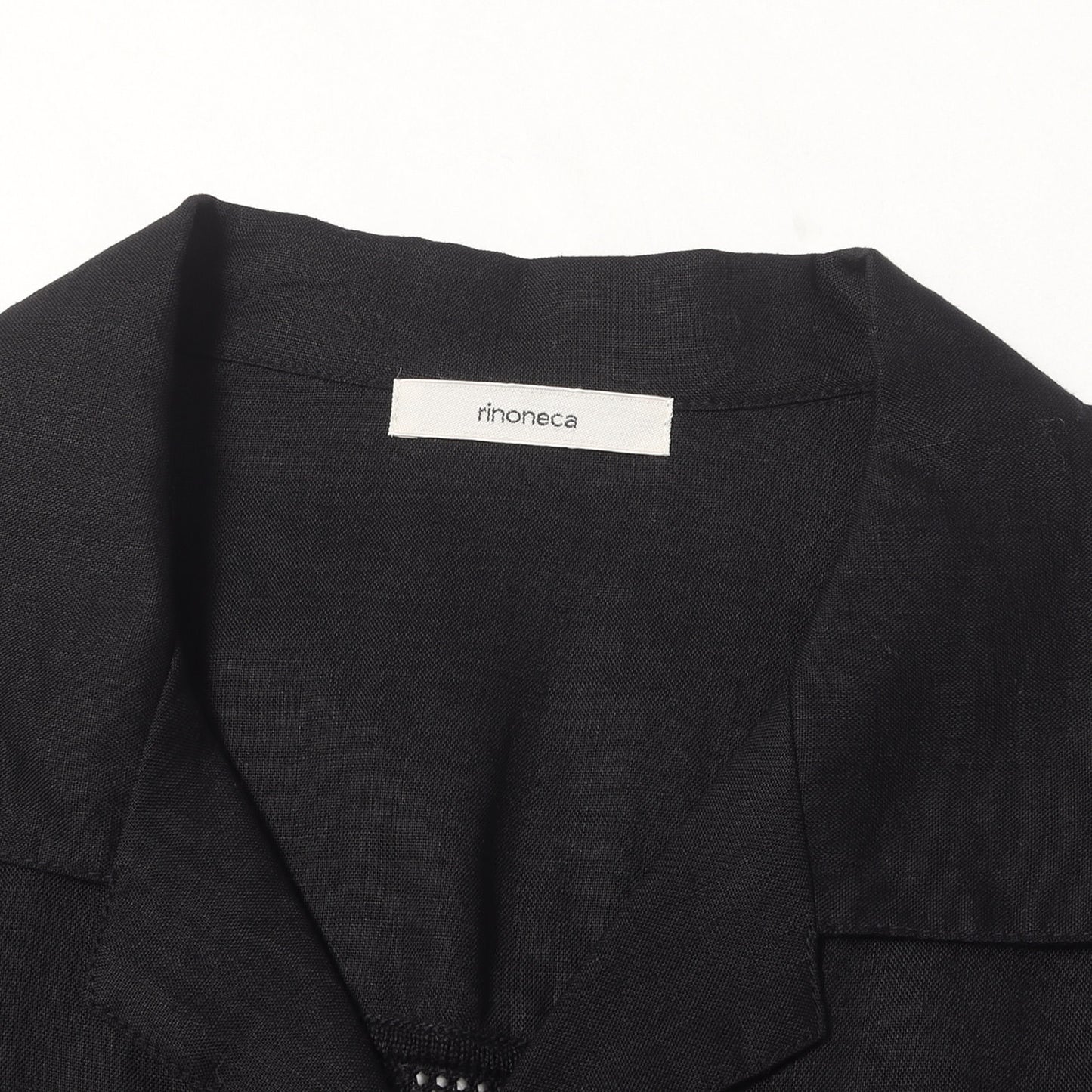 26SS リネンメッシュ オープンカラー 半袖 シャツ (LINEN MESH OPEN COLLAR SHIRT)