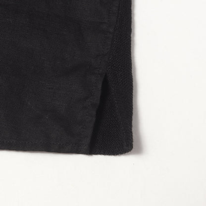 26SS リネンメッシュ オープンカラー 半袖 シャツ (LINEN MESH OPEN COLLAR SHIRT)