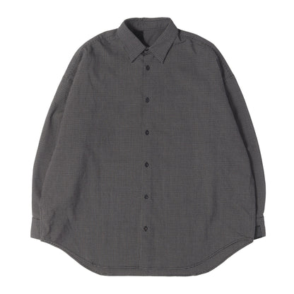23AW ジオメトリック ストレッチ ウールジャージー ドレス シャツ (DRESS SHIRT)