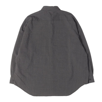23AW ジオメトリック ストレッチ ウールジャージー ドレス シャツ (DRESS SHIRT)